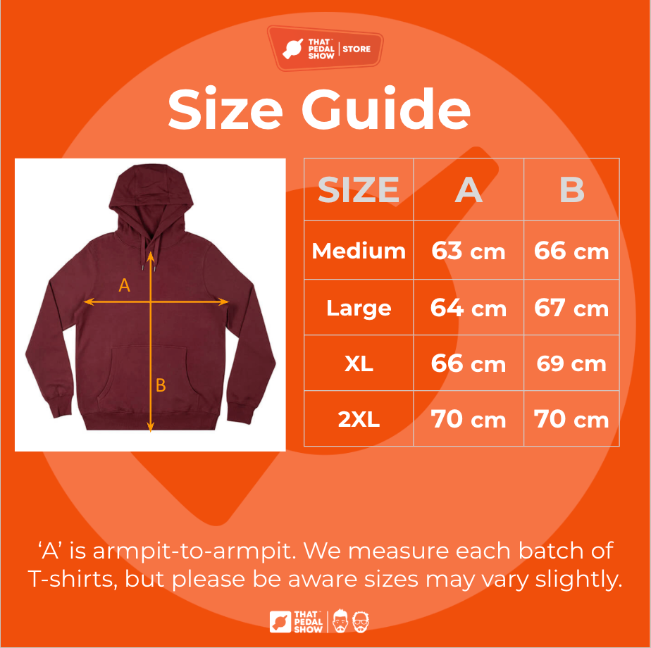 That Pedal Box Pullover Hoodie - Stonewashed Burgundy