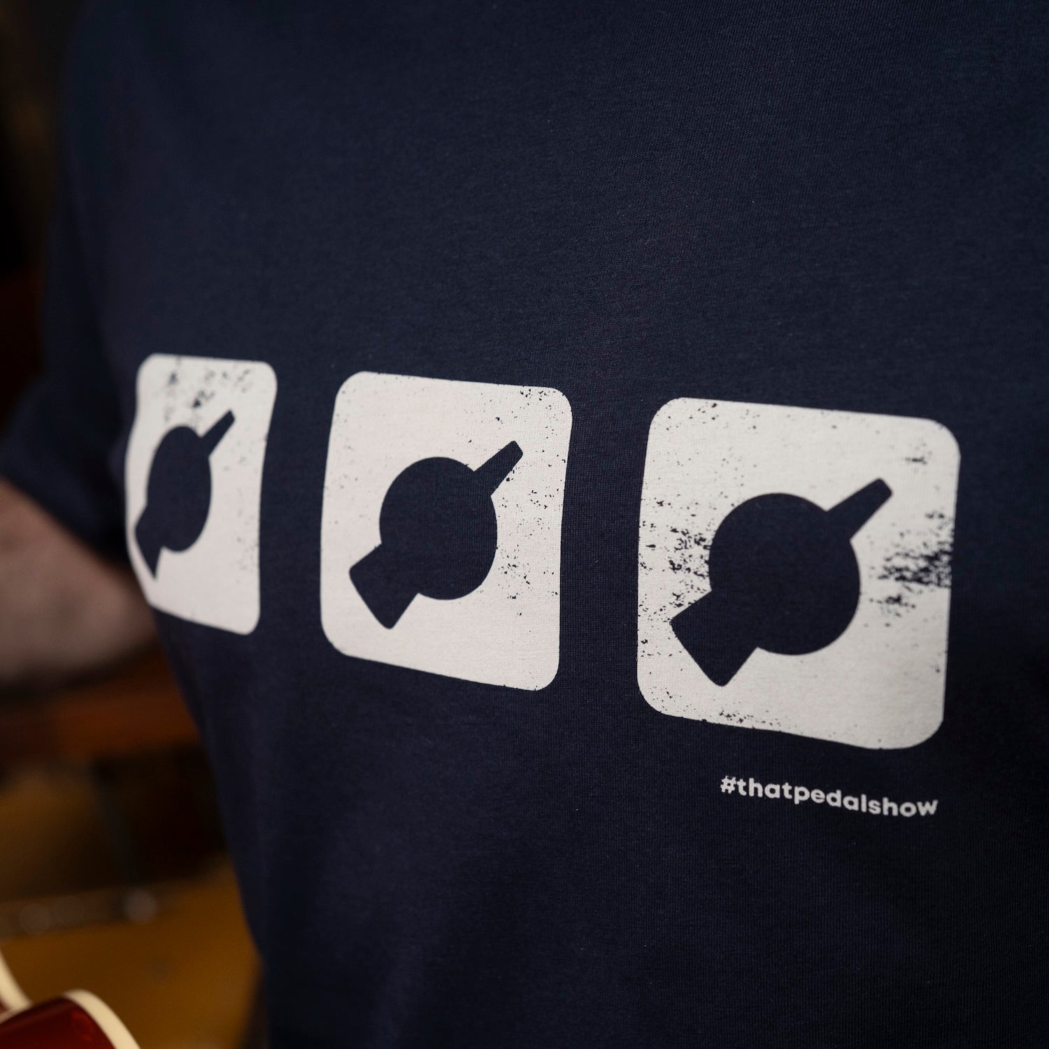 Tee for Two O'clock T-Shirt - Dark Navy / Vintage Cream