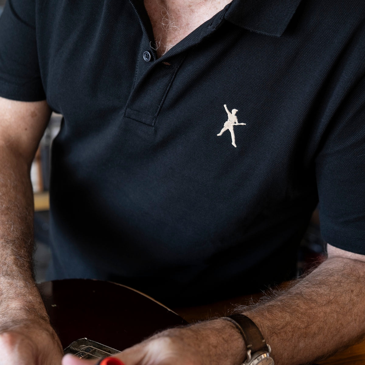 TPS Polo Shirt - Black