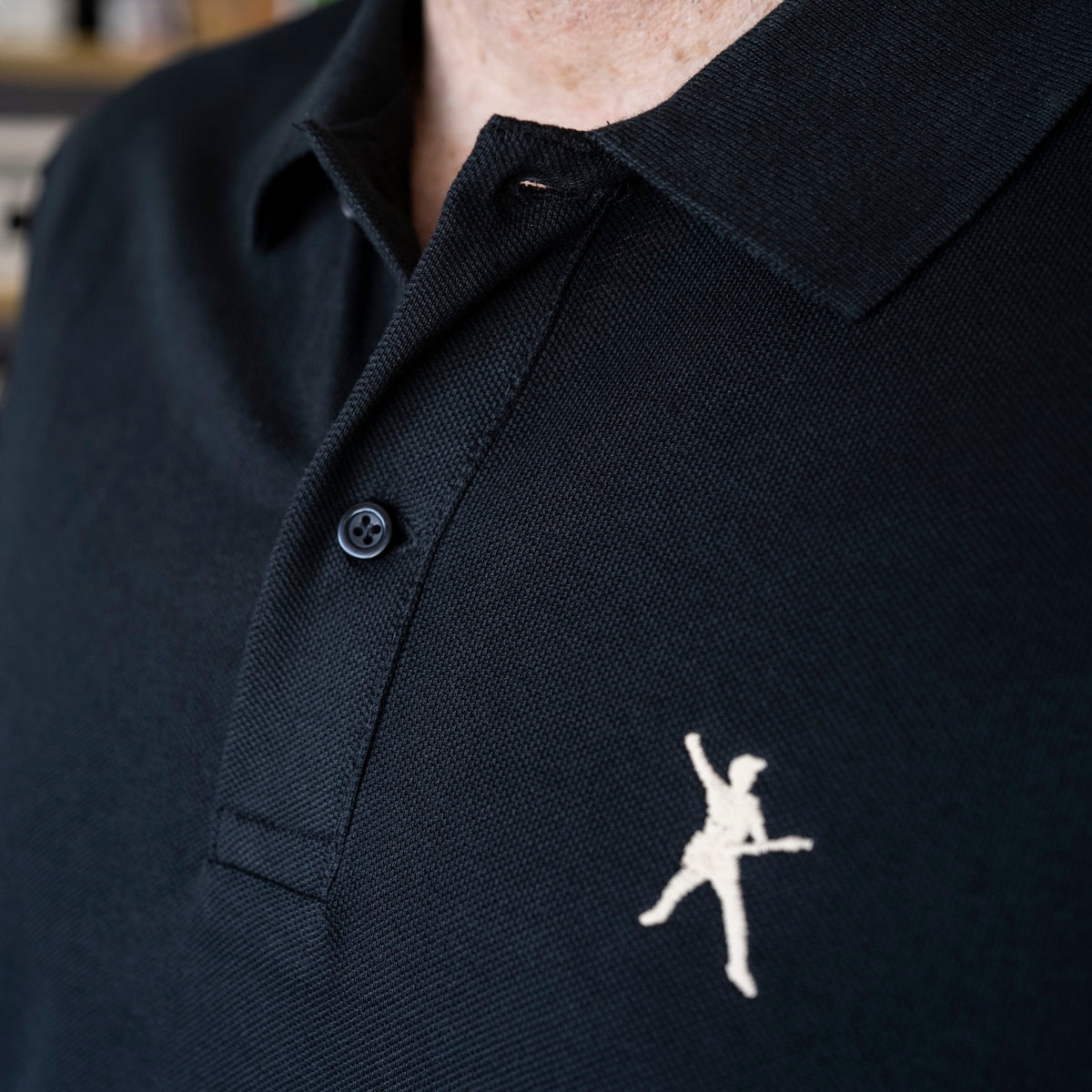 TPS Polo Shirt - Black