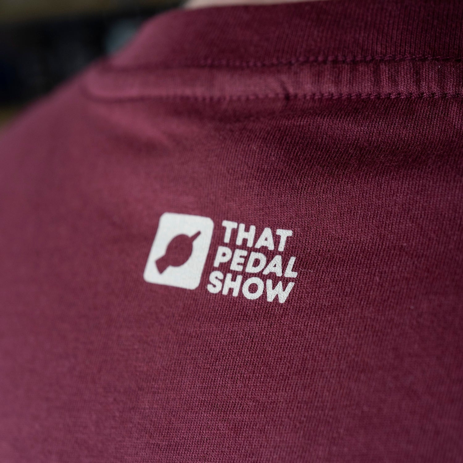 Festival Fuzz T-Shirt - Burgundy / Vintage Cream