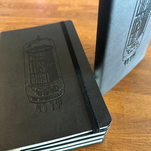 That Pedal Show Notebook elastic closure