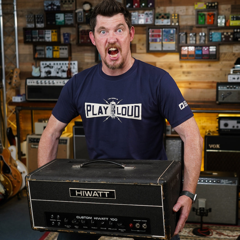 Play Loud T-Shirt - Navy/Cream