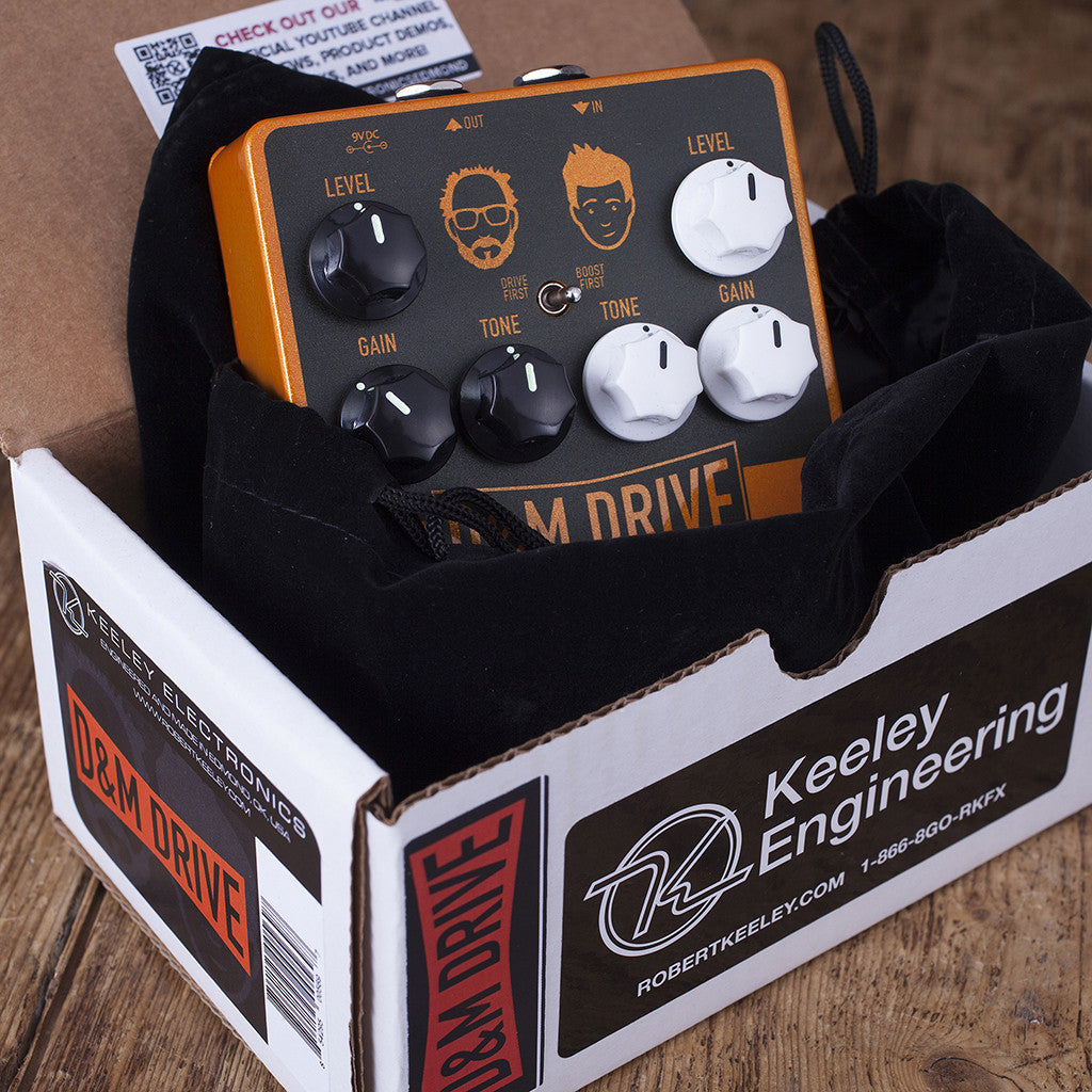 d&m drive pedal D&M Drive by Robert Keeley – That Pedal Show Store
