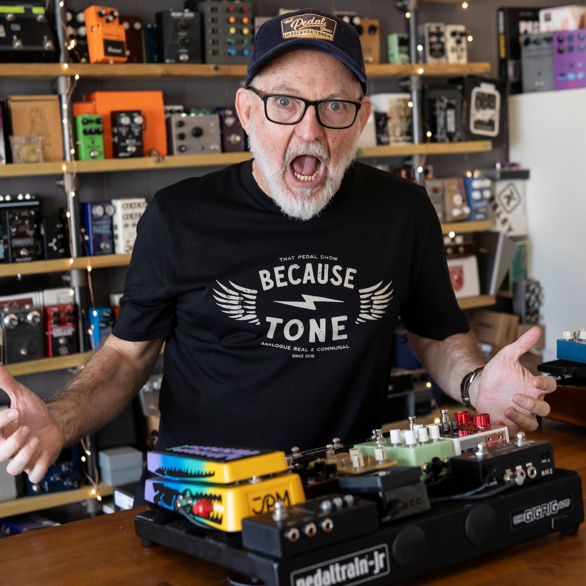 Because Tone ARC Edition T-shirt - Black