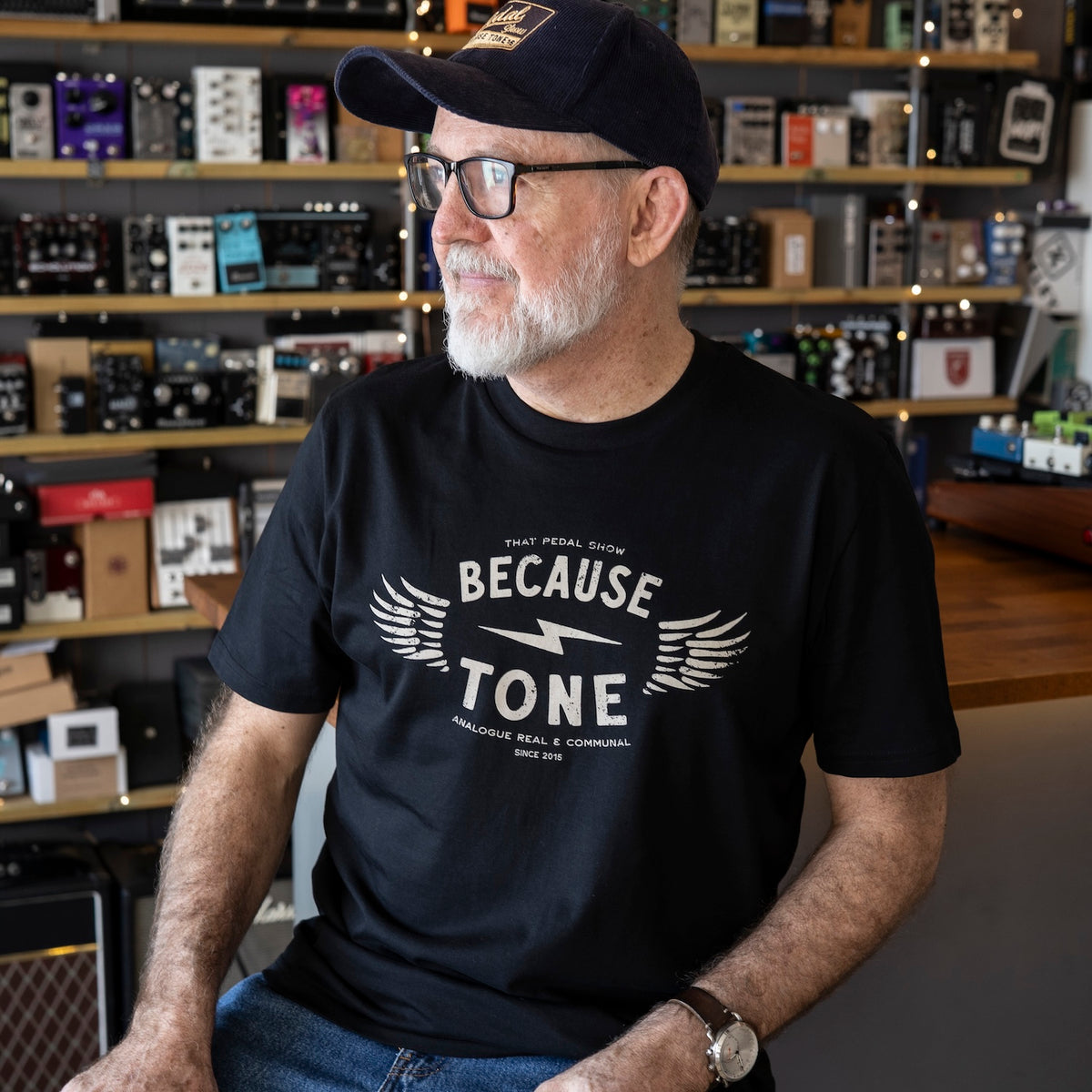 Because Tone ARC Edition T-shirt - Black