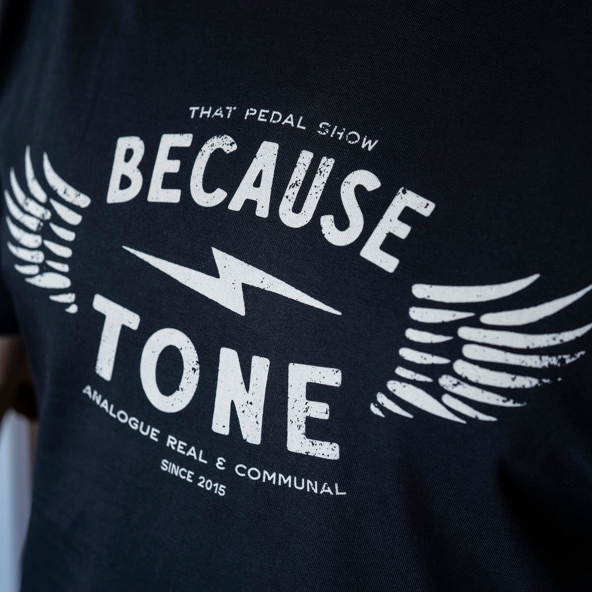 Because Tone ARC Edition T-shirt - Black
