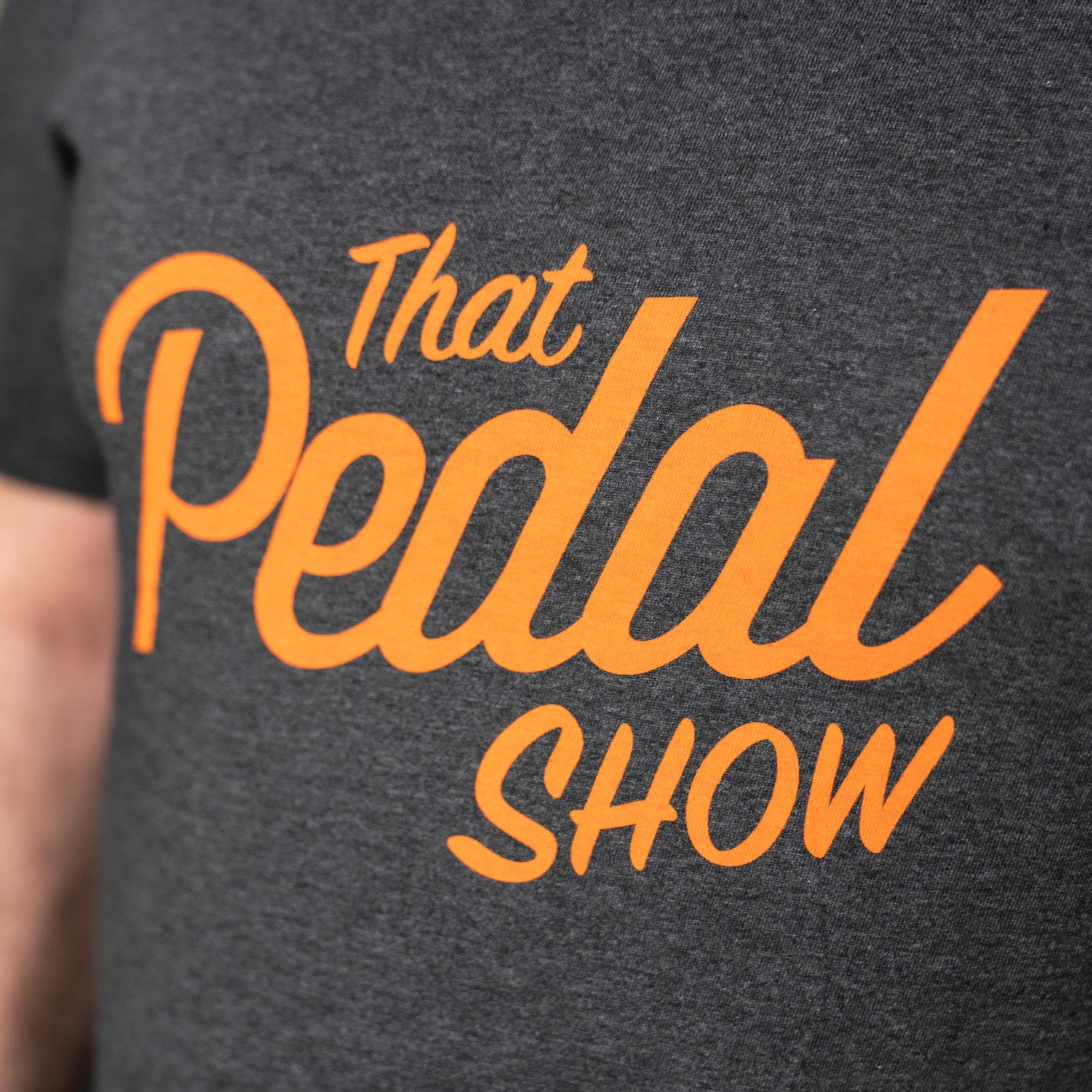 That Pedal Show Vintage TPS Logo in orange