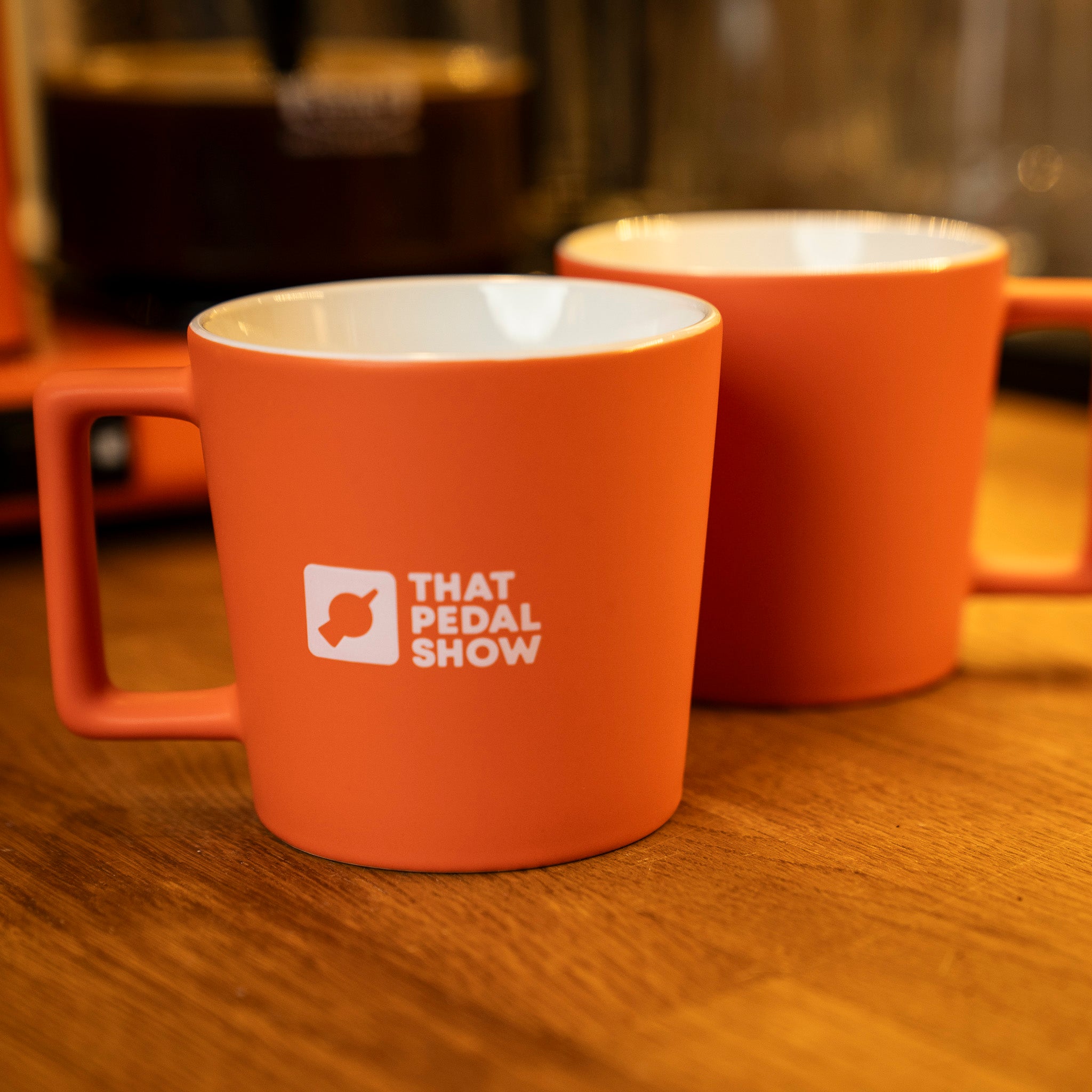 Retro Two-Tone Ceramic Mug