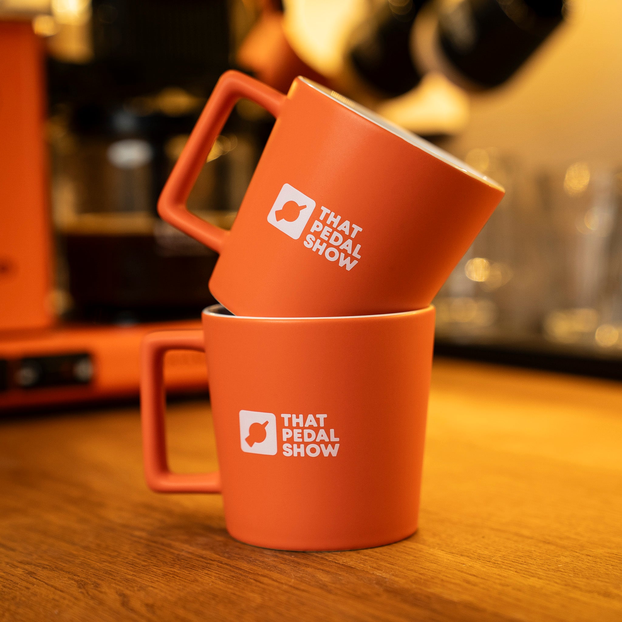 Retro Two-Tone Ceramic Mug