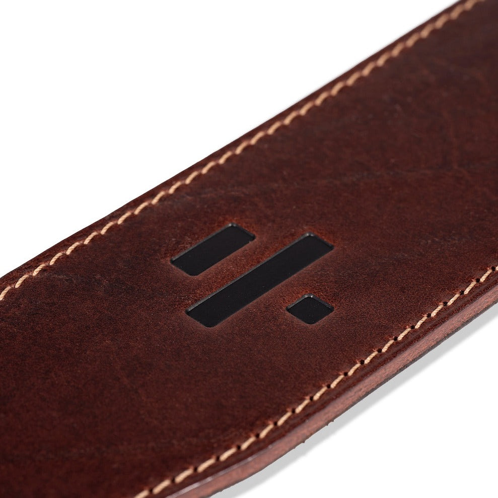 Effected Leather Guitar Strap 3"