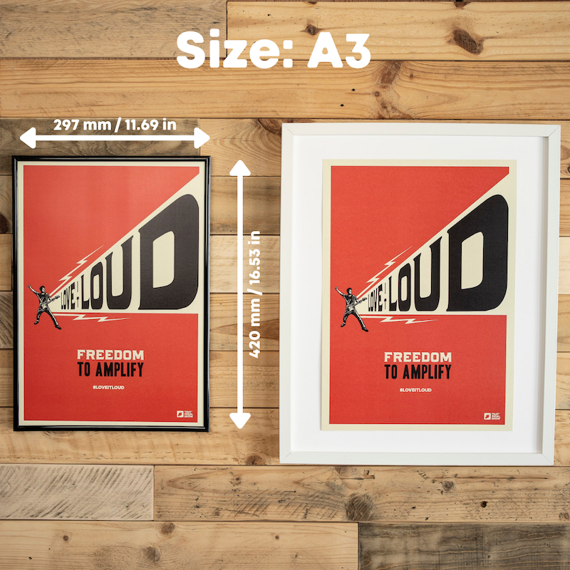 Art Prints - Love it Loud