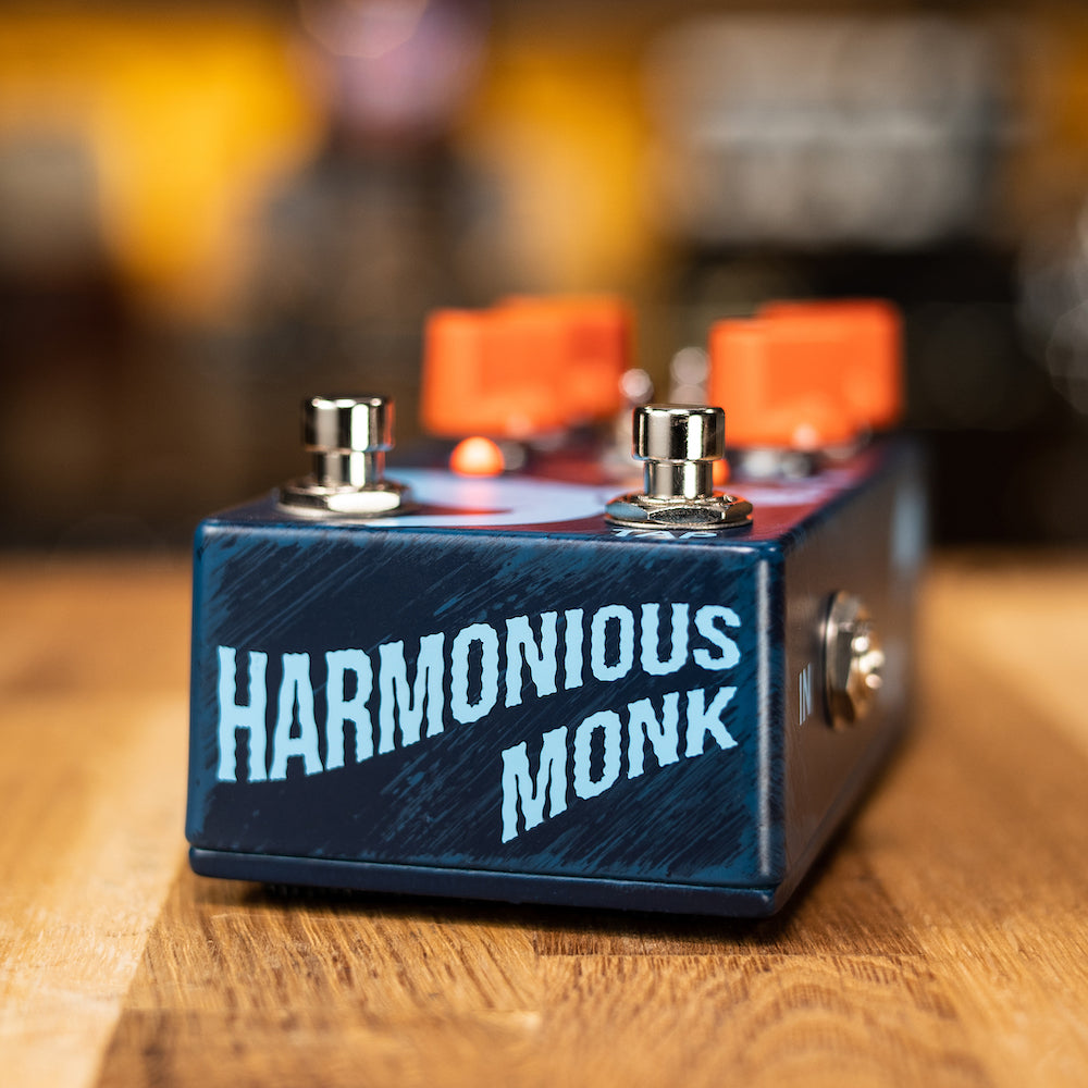 Harmonious Monk Guitar Effects Pedal, Mk. 2 Version launched April 2023